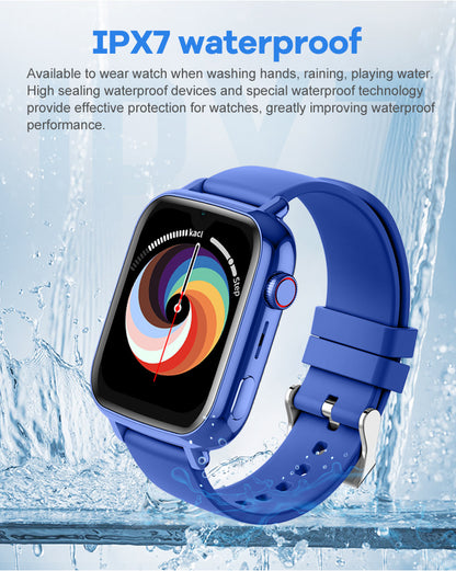 Išmanusis vaikiškas laikrodis-telefonas KT34 su LIETUVIŲ KALBA (4G SIM, Android 8.1, GPS)