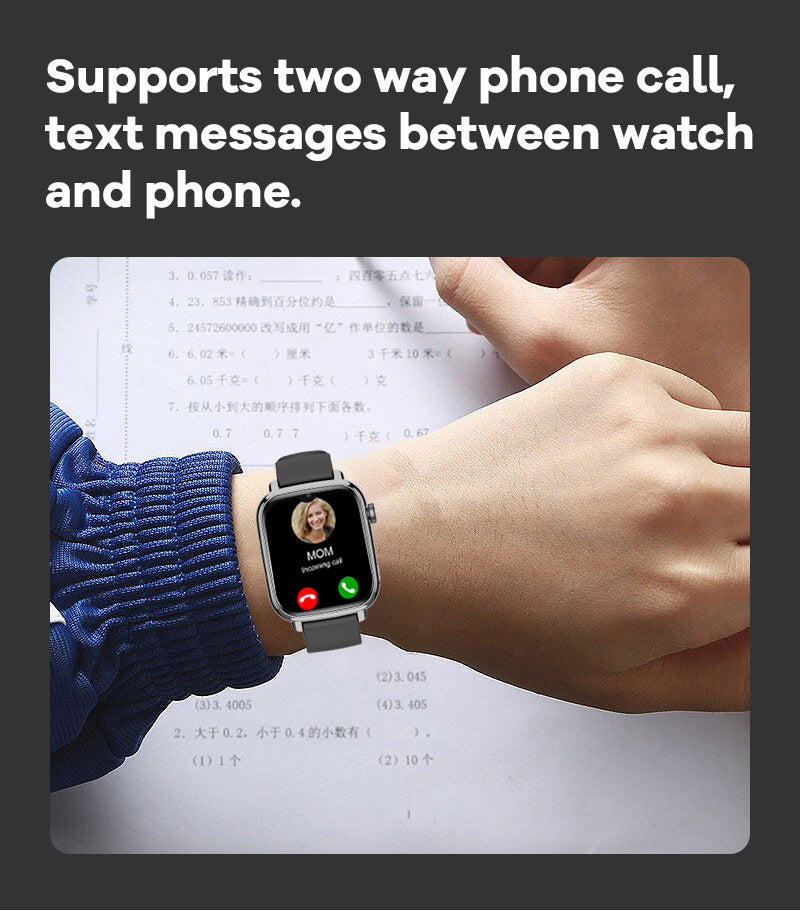 Išmanusis vaikiškas laikrodis-telefonas KT34 su LIETUVIŲ KALBA (4G SIM, Android 8.1, GPS)