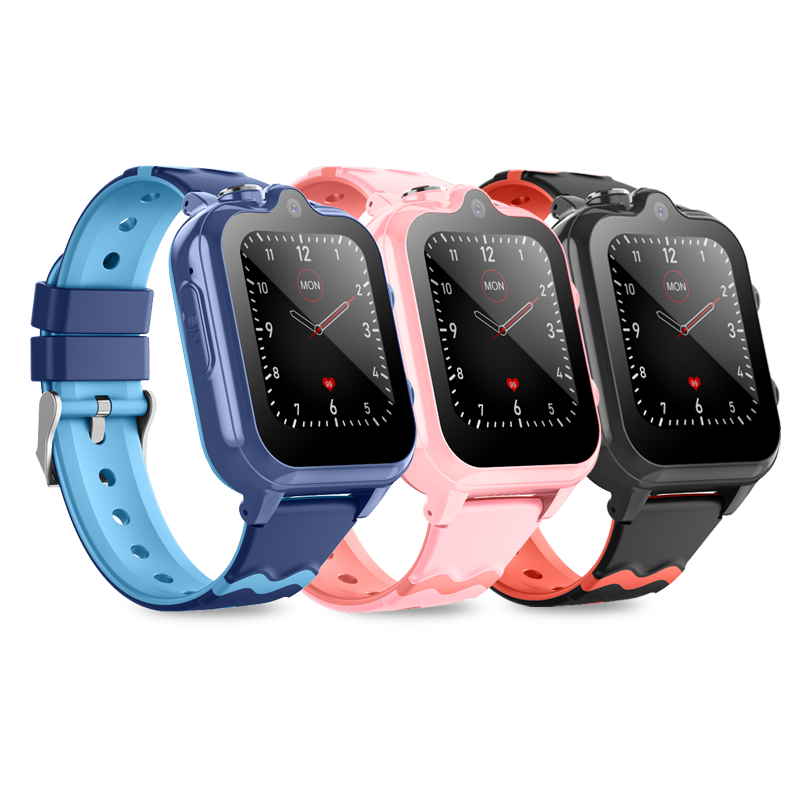 Išmanusis vaikiškas laikrodis su LIETUVIŲ KALBA KT18 (4G SIM, Android 8.1, Dviguba kamera, GPS)