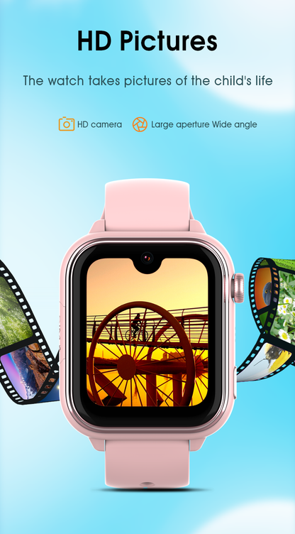 Išmanusis vaikiškas laikrodis-telefonas KT37 UltraSlim su LIETUVIŲ KALBA (4G SIM, AMOLED ekranas, AI palaikymas, GPS)