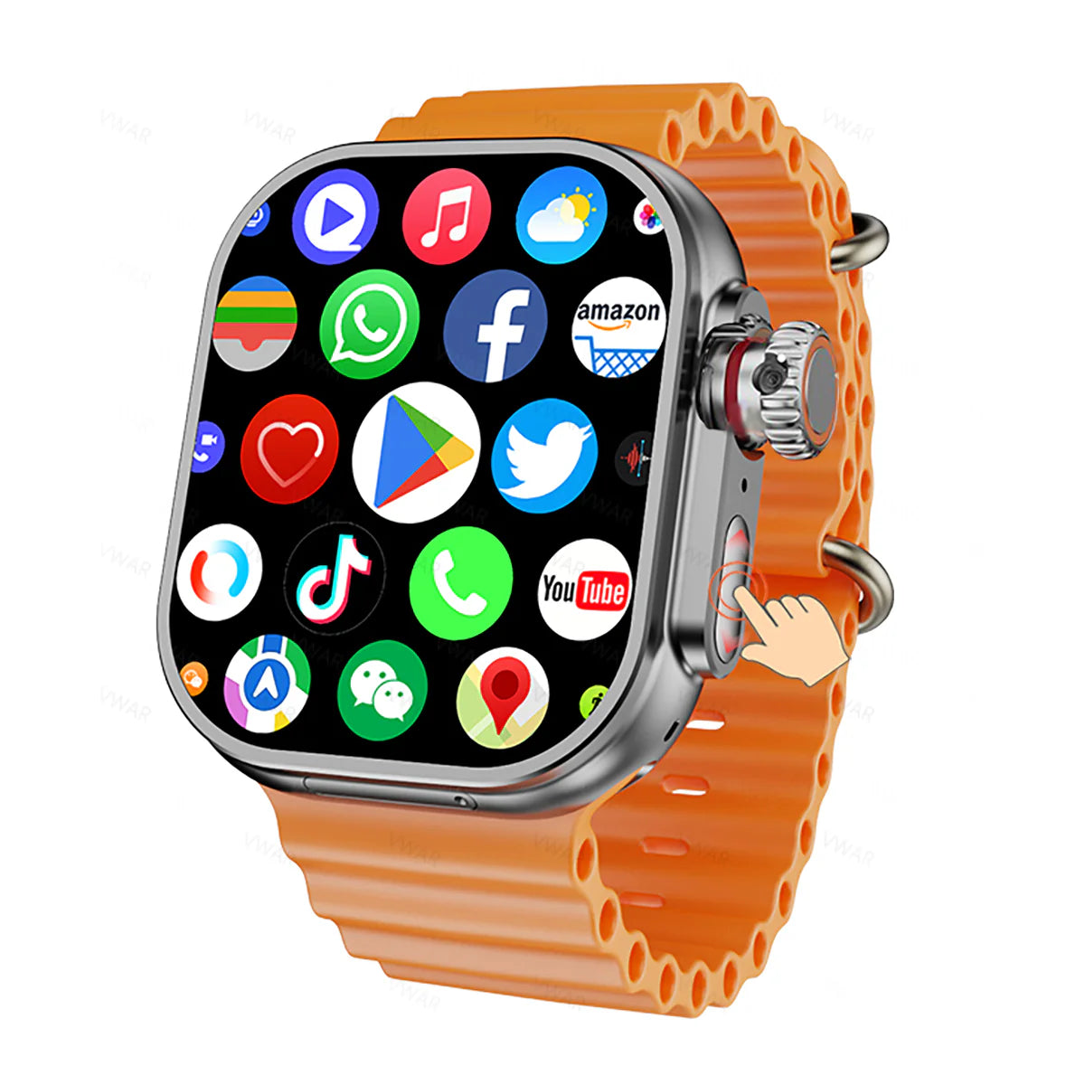 išmanusis laikrodis suaugusiems, rudos spalvos su bluetooth, wifi, 4G SIM kortele, GPS , skambinimo funkcija, google play, facebook, youtube , ilgai veikianti baterija