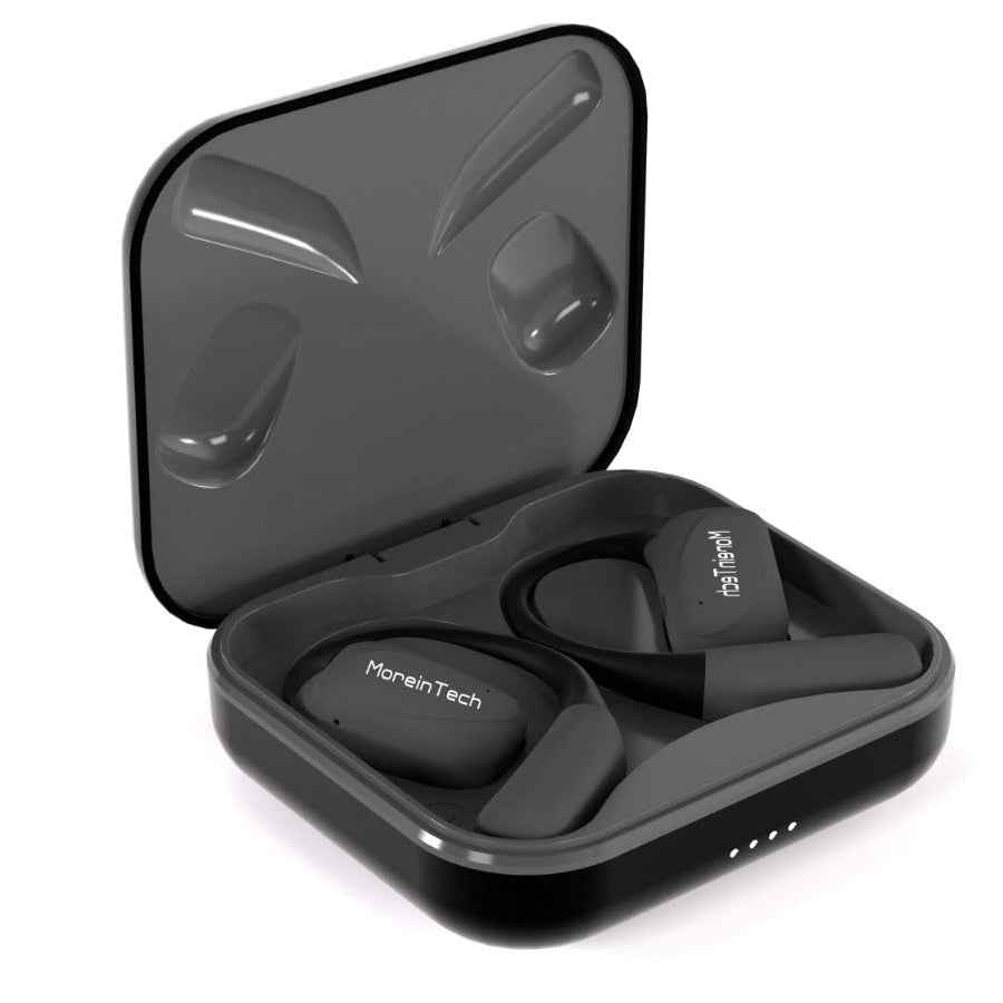 Atviro tipo belaidės ausinės MoreinTech MY-900 Open-Ear (45h, IPX4)