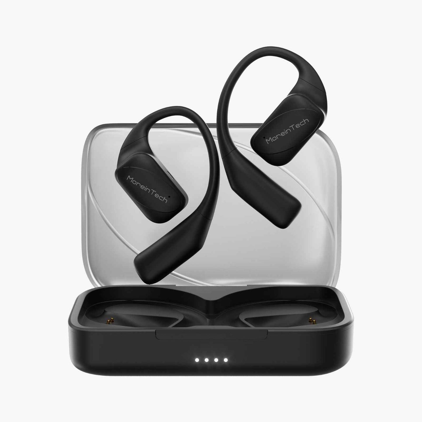 Atviro tipo belaidės ausinės MoreinTech MY-900 Open-Ear (45h, IPX4)