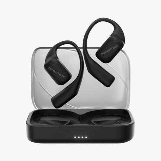 Atviro tipo belaidės ausinės MoreinTech MY-900 Open-Ear (45h, IPX4)