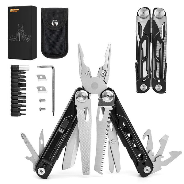 Daugiafunkcinis įrankis 30-in-1 Multitool | Profesionalus plienas + dėklas