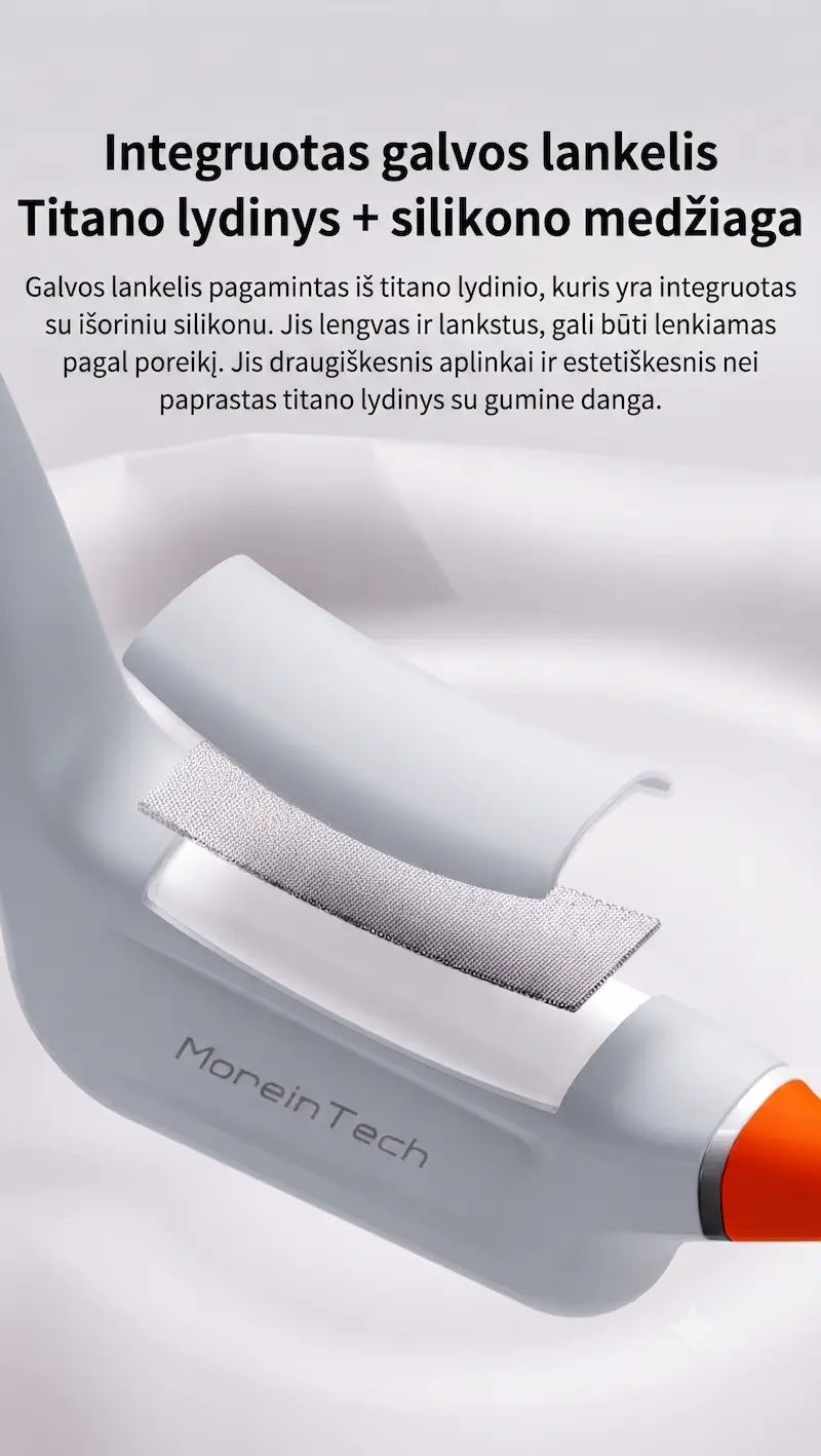 ES-998 Plus - ausinės plaukimui ir aktyviam sportui (8 GB atmintis, IPX8)