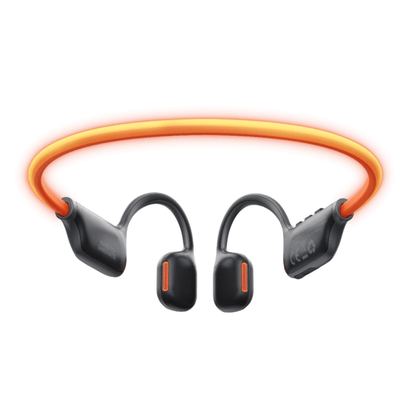 MP3 Belaidės ausinės sportui su LED šviesa, integruota 32 GB atmintimi muzikai,  IPX5 atsparumas vandeniui, garso kokybė, triukšmo slopinimas, ilgas grojimo laikas