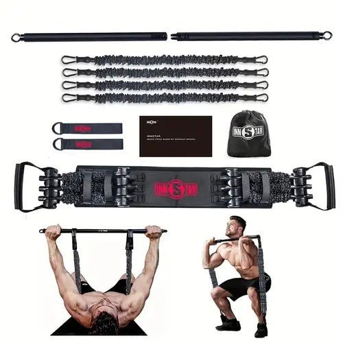 INNSTAR Gym 3.0 – universalus nešiojamas treniruoklis (90 kg pasipriešinimas)