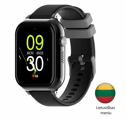 Išmanusis eSIM laikrodis vaikams KT38 (4G, GPS, AMOLED ekranas, kamera, 730 mAh)