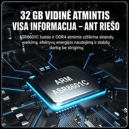 Išmanusis laikrodis suaugusiems MT110 (4G, GPS, AMOLED, kamera, 950 mAh)