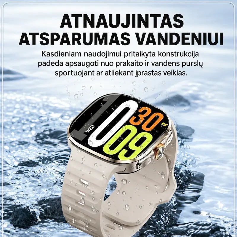 Išmanusis laikrodis suaugusiems MT110 (4G, GPS, AMOLED, kamera, 950 mAh)