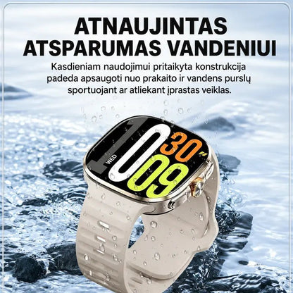 Išmanusis laikrodis suaugusiems MT110 (4G, GPS, AMOLED, kamera, 950 mAh)