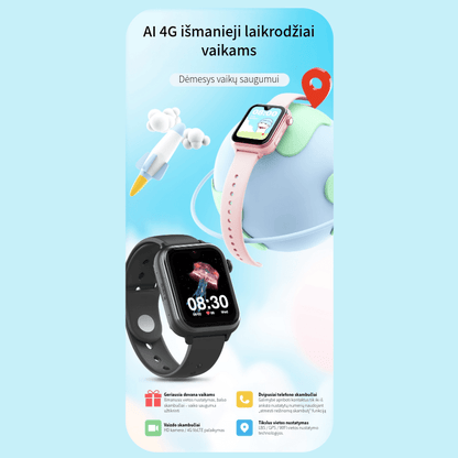 Išmanusis laikrodis vaikams KT37 UltraSlim