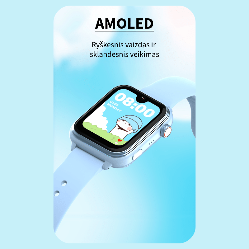 Išmanusis laikrodis vaikams KT37 UltraSlim