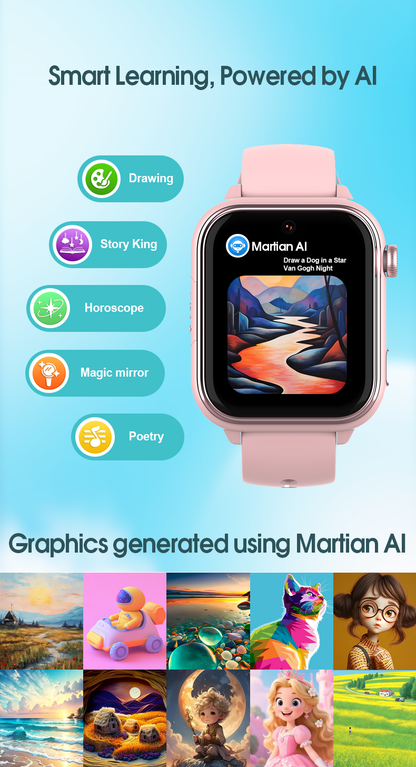 Išmanusis laikrodis vaikams KT37 UltraSlim