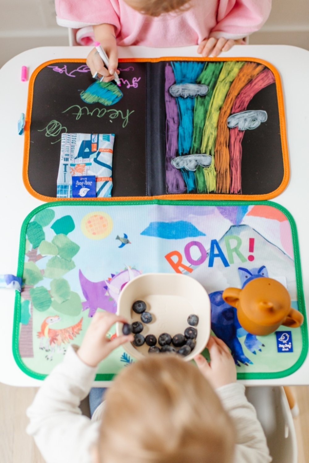 Jaq Jaq Bird daugkartinio piešimo padėklas (2 rūšių) - Vabaliukai