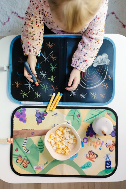 Jaq Jaq Bird daugkartinio piešimo padėklas (2 rūšių) - Vabaliukai