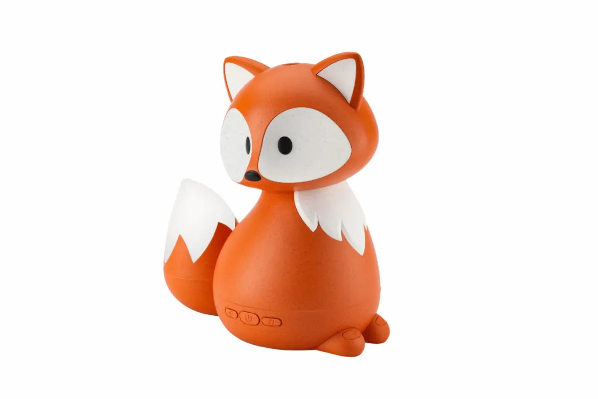 Aromaterapinis Lapės difuzorius su melodijomis ir LED šviesa