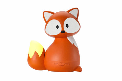 Aromaterapinis Lapės difuzorius su melodijomis ir LED šviesa