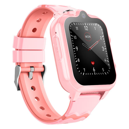 Išmanusis vaikiškas laikrodis su LIETUVIŲ KALBA KT18 (4G SIM, Android 8.1, Dviguba kamera, GPS)