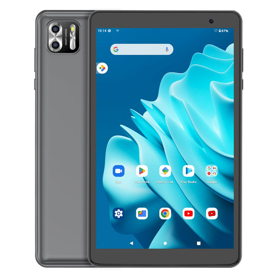 Planšetinis kompiuteris B8 su lietuvių kalba, Android 14.0, 8 colių ekranu, 64 GB atmintimi, pilkos spalvos