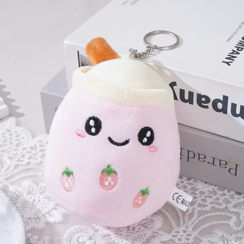 Pliušinis raktų pakabukas