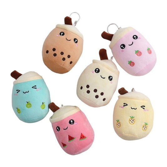 Pliušinis raktų pakabukas