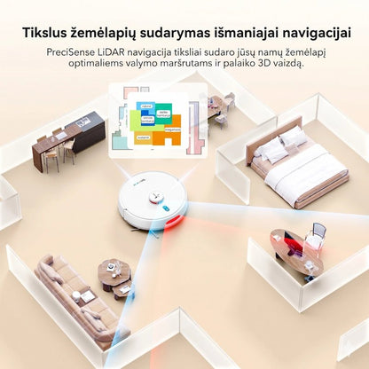 Teendow D20S MAX+ – Revoliucinis 4-in-1 robotas-siurblys su automatinio išsivalymo stotele ir gyvūnų priežiūros rinkiniu
