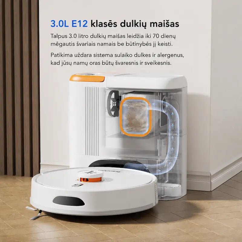 Teendow D20S MAX+ – Revoliucinis 4-in-1 robotas-siurblys su automatinio išsivalymo stotele ir gyvūnų priežiūros rinkiniu