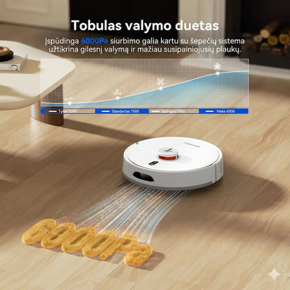 Teendow D20S MAX+ – Revoliucinis 4-in-1 robotas-siurblys su automatinio išsivalymo stotele ir gyvūnų priežiūros rinkiniu