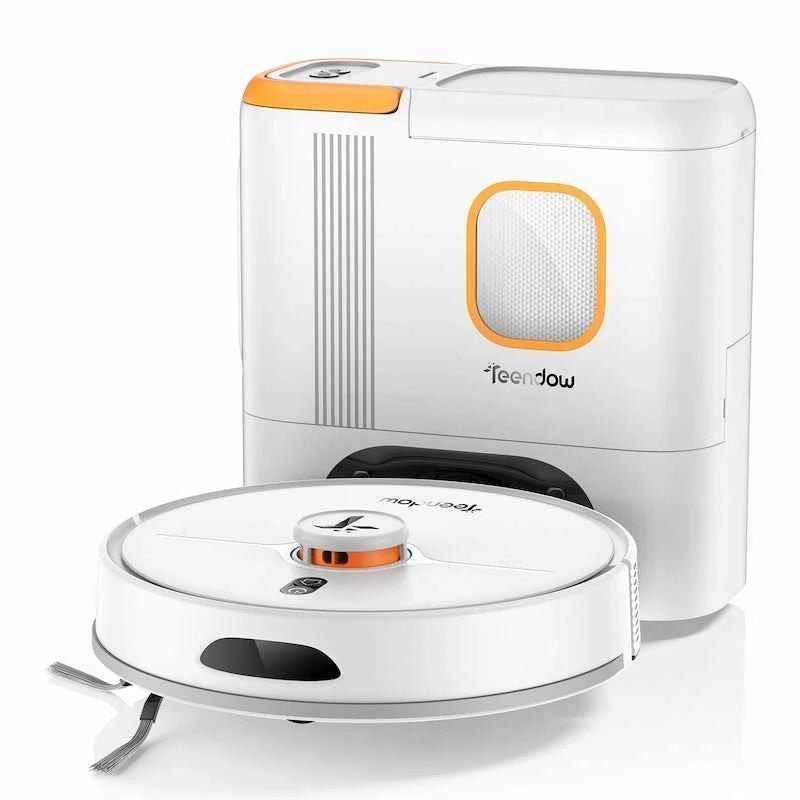 Teendow D20S MAX+ – Revoliucinis 4-in-1 robotas-siurblys su automatinio išsivalymo stotele ir gyvūnų priežiūros rinkiniu