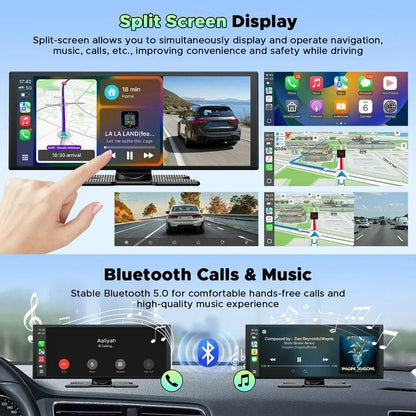 Universali Automobilio Multimedija "Android Auto "Apple CarPlay" ir Vaizdo Registratorius