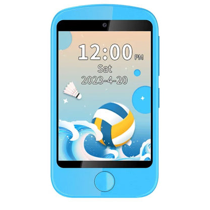 Vaikiškas išmanus telefonas su SIM kortele GPS sekimas, WIFI, vaizdo skambučiai , žaidimai, 4G , mėlynos spalvos su DINOZAURAIS, berniukui